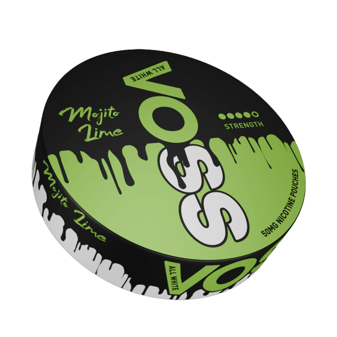 Voss Mojito Lime Nicotine Pouch Can Final